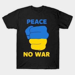 Ukraine Peace no war T-Shirt